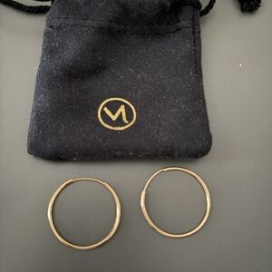 Mejuri Large Gold Hoops